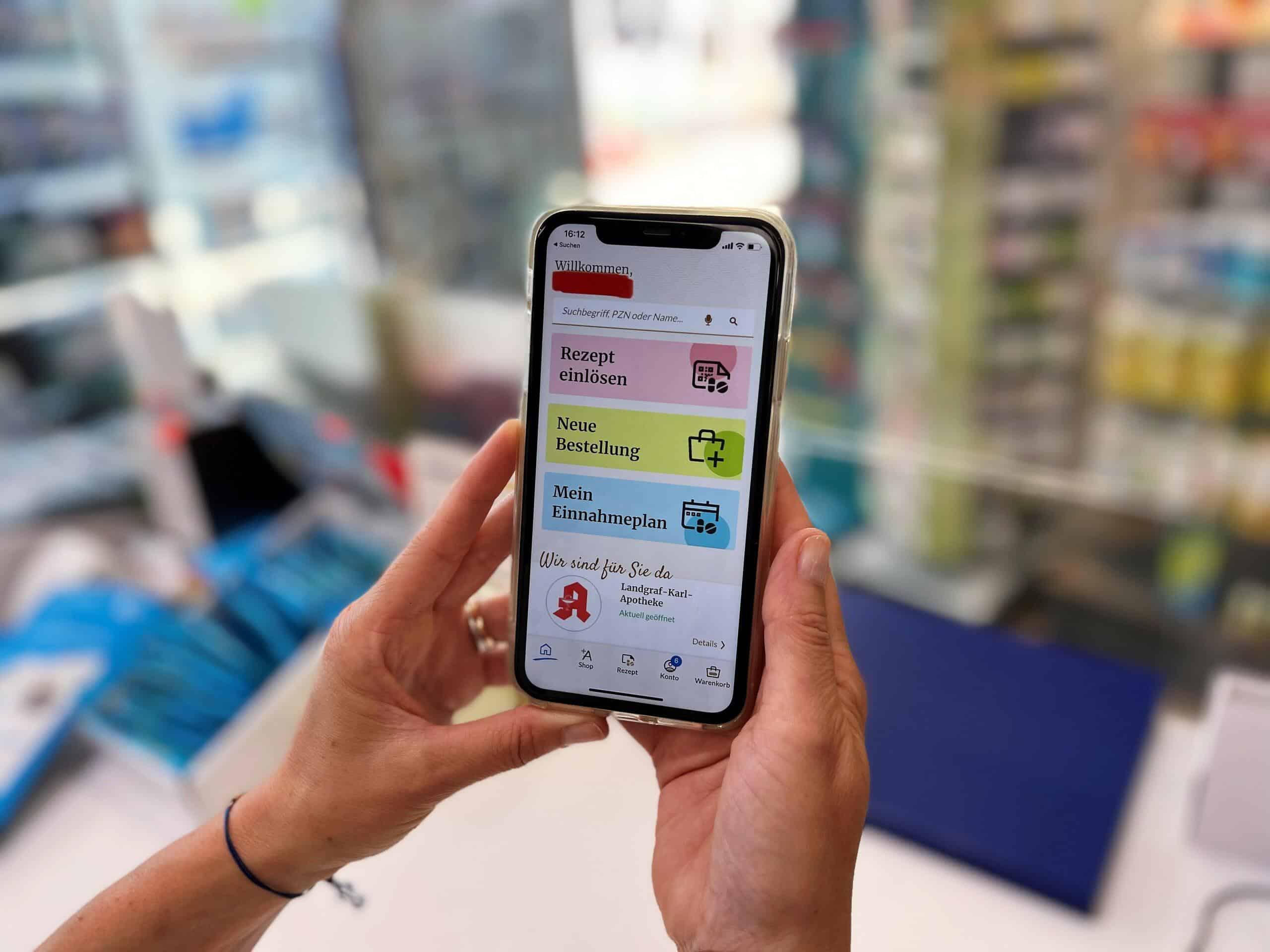 Die Apotheken App der Dr. Müller Apotheken in Kassel, Baunatal und Göttingen